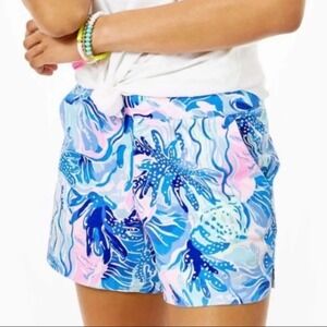 Lilly Pulitzer NWT Size Small Callahan Saltwater Shade‎ seekers shorts